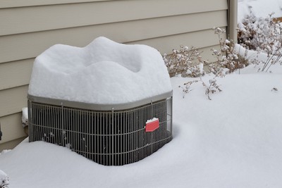how do you protect an air conditioner in the winter