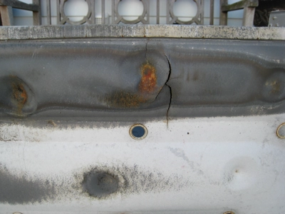 causes for a cracked furnace heat exchanger